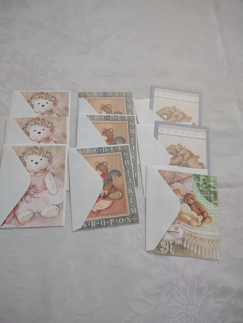 Vintage 1987 Teddy Bears Cards